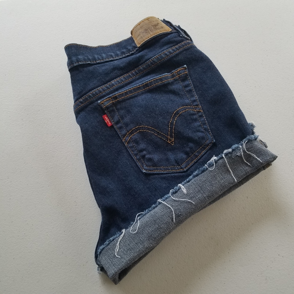 Levi's 515 cutoffs size 8 medium sale - Picture 2 of 9